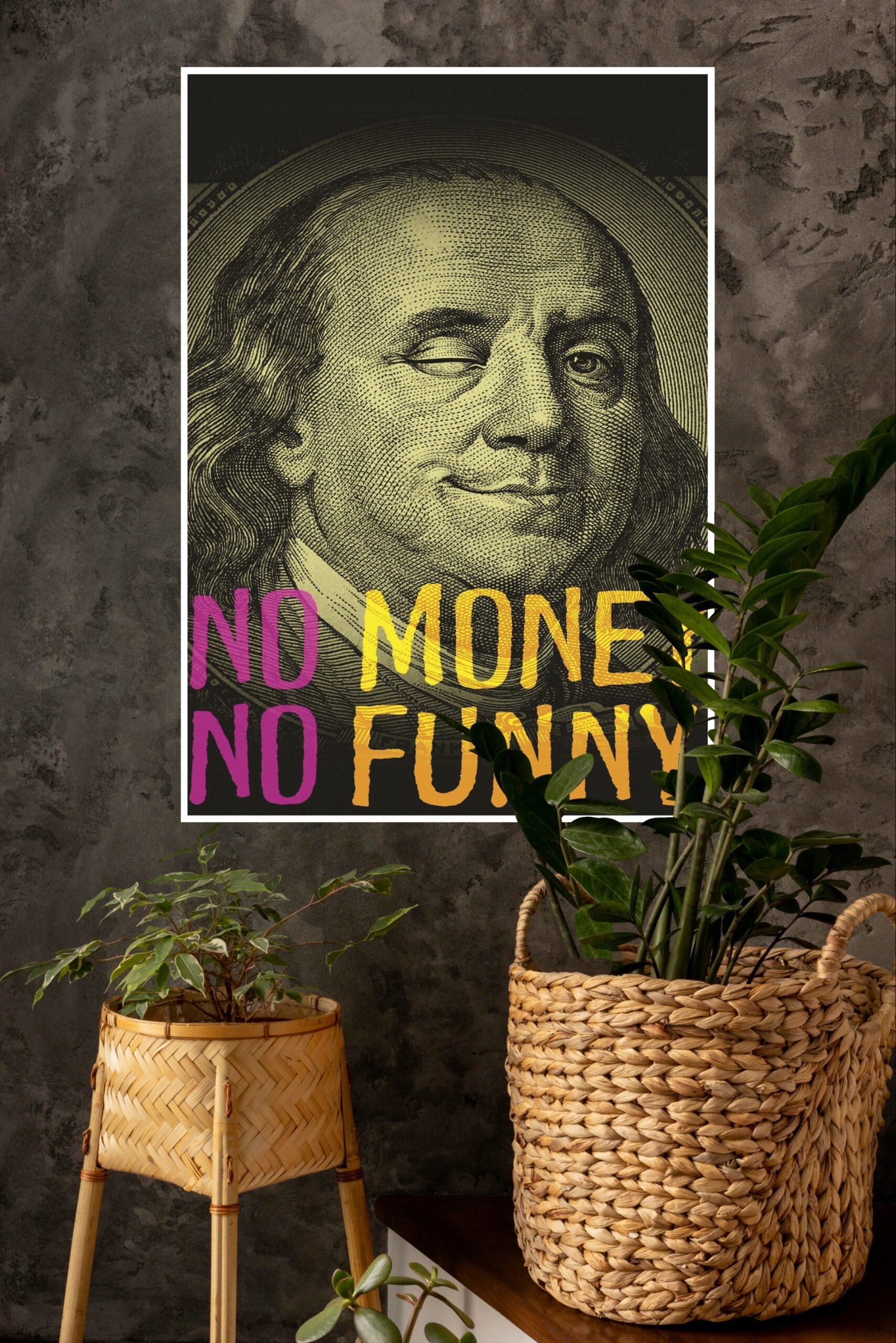 No Money No Honey Poster | Gym and Motivational Quotes Posters