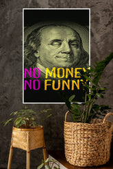 No Money Poster | Gym and Motivational Quotes Posters
