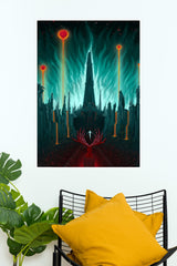 Ominous Mystic Tower Poster | Darkness Posters