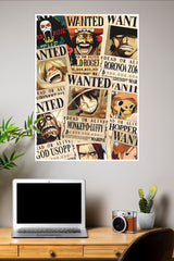 One Piece Anime Wanted Poster | Anime Posters