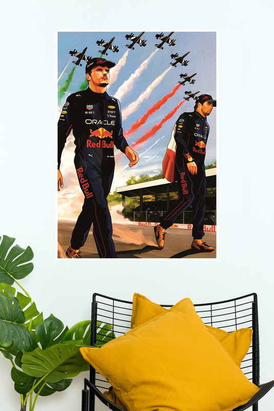 Oracle Red Bull Poster | formula 1 Posters | Car Posters