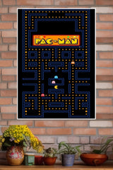 Pac Man Poster| Games Posters