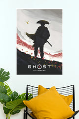 Ghost of Tsushima Poster | Jin Sakai Samurai Wall Art (Series Poster)