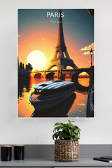 Paris Eiffel Tower Poster | City Posters