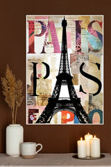 Paris France Collage Poster | CIty Posters