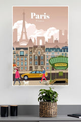 Paris Painting Poster | CIty Posters