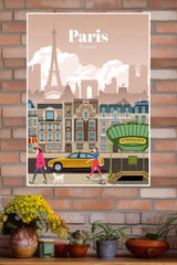 Paris Painting Poster | CIty Posters