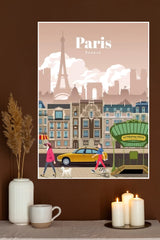 Paris Painting Poster | CIty Posters