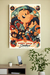 Popeye the Sailor Man Poster | Animated Movie Posters