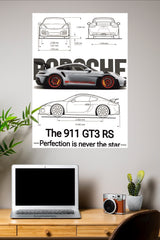 Porsche 911 Gt3 Cars & Bikes Poster | Cars Posters