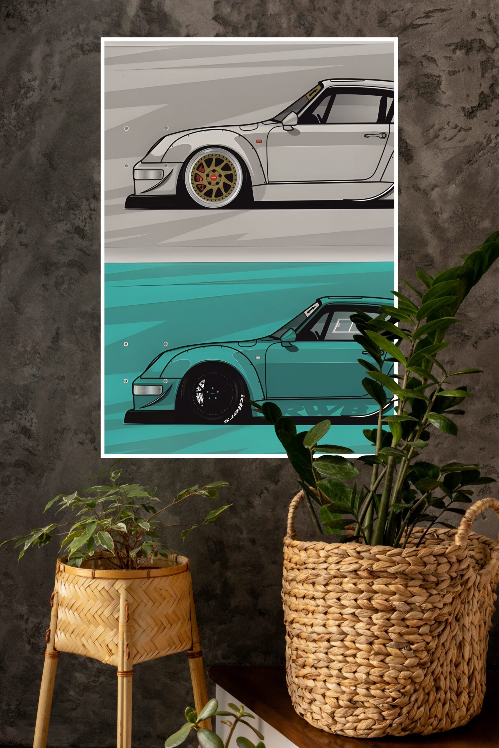 Porsche 964 Rauh Welt Poster | Cars Posters