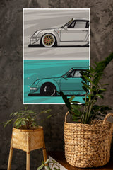 Porsche 964 Rauh Welt Poster | Cars Posters