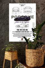 Porsche 911 Gt3 Rs Poster | Cars Posters