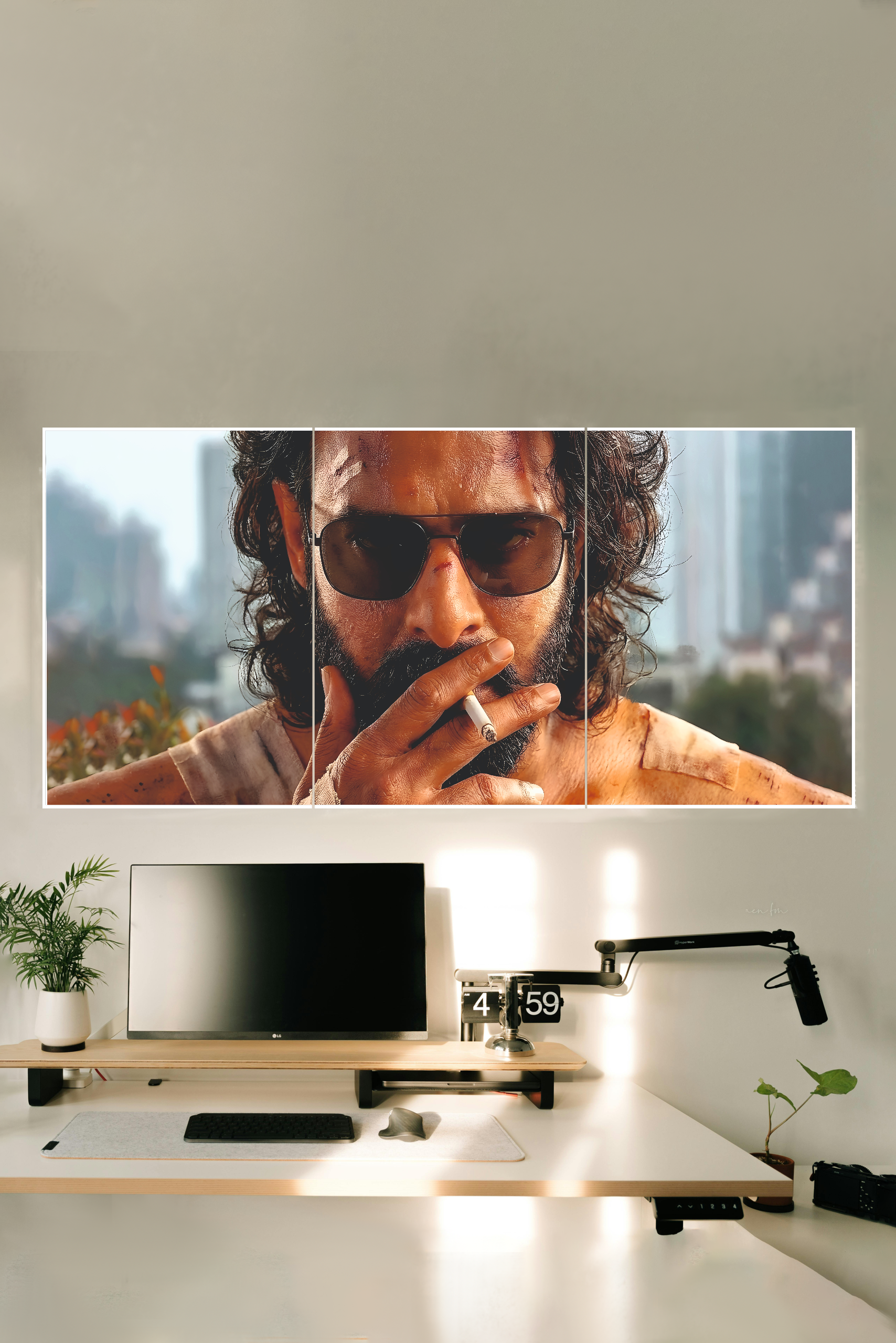 Prabhas SPIRIT MOVIE Poster 3 Split Poster