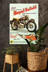 Royal Enfield Meteor 700 1954 | Bike Posters