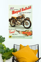 Royal Enfield Meteor 700 1954 | Bike Posters