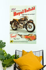 Royal Enfield Meteor 700 1954 | Bike Posters
