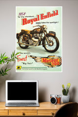 Royal Enfield Meteor 700 1954 | Bike Posters