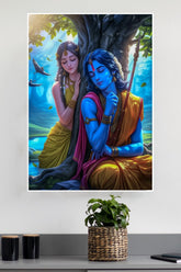 Radha Krishna in Love Poster | God Posters