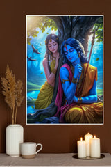 Radha Krishna in Love Poster | God Posters