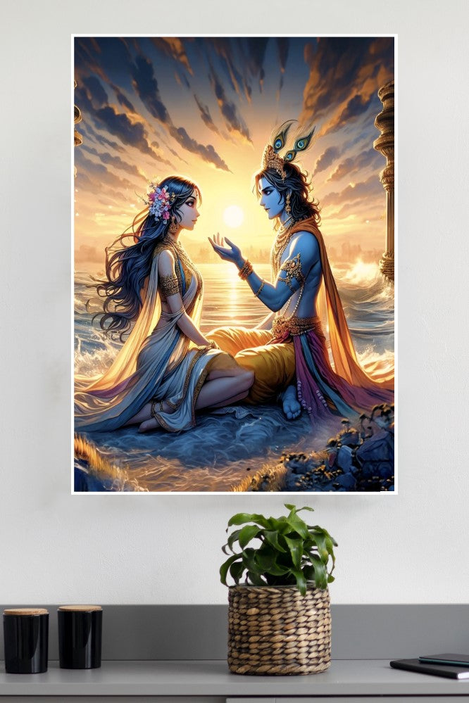 Radha Krishna Poster | God Posters