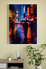 Rain With An Umbrella Poster | Art Posters