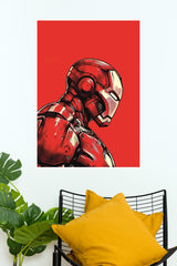 Red Age Avenger Poster | Hollywood Movies Posters