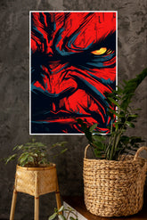 Red Angry Hulk Poster, Marvel Poster | Superhero Posters