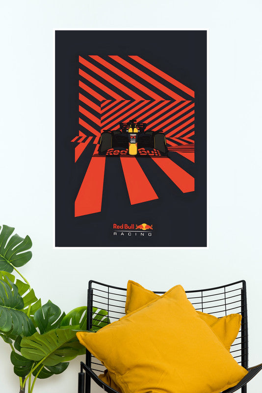 Red Bull Racing Poster | formula 1 Posters | Car Posters
