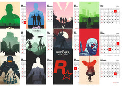 Red Dead Redemption Premium Table Desk Calendar