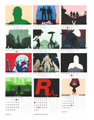 Red Dead Redemption Premium Table Desk Calendar
