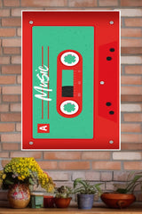 Retro Cassette tape Side A Poster | Music Posters