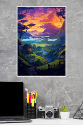 Retro Design Nature Poster | Art Posters