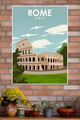 Rome Italy Poster | CIty Posters