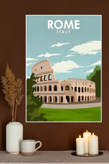Rome Italy Poster | CIty Posters