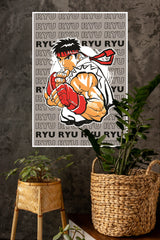 Ryu Street Fighter Poster | Anime Posters