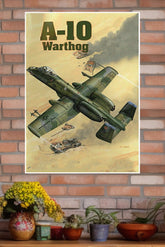 A-10 WarthogKen Neubeck Poster | Fighter Plane Posters