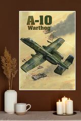 A-10 WarthogKen Neubeck Poster | Fighter Plane Posters