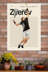 Alexander Zverev Poster | Tennis Champions Posters