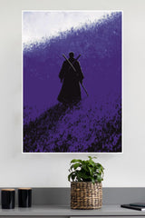 Armor of Ashes Poster | Samurai Warrior Poster