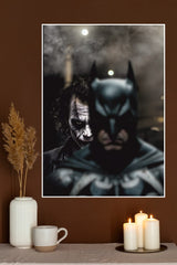 Batman and joker Poster| Superhero Posters