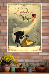 Beauts And The Beast Poster | Animated Movie