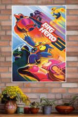 Big Hero Poster | Animated Movie Posters