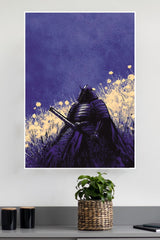 Blue Blood Ritual Poster | Samurai Warrior Poster