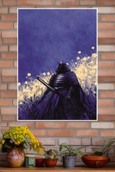 Blue Blood Ritual Poster | Samurai Warrior Poster