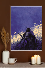 Blue Blood Ritual Poster | Samurai Warrior Poster