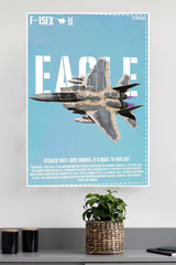Boeing F-15 EX EagleII Poster | Fighter Plane Posters