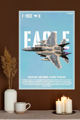 Boeing F-15 EX EagleII Poster | Fighter Plane Posters