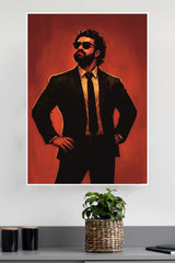 Boss NTR Attitude Wall Poster | Tollywood Movies Posters