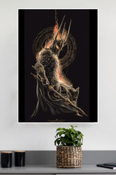 Burning Sward Knight Poster | Hollywood Movies Posters